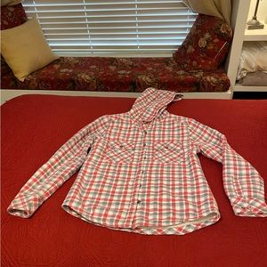 Lined flannel Shacket. Long sleeves